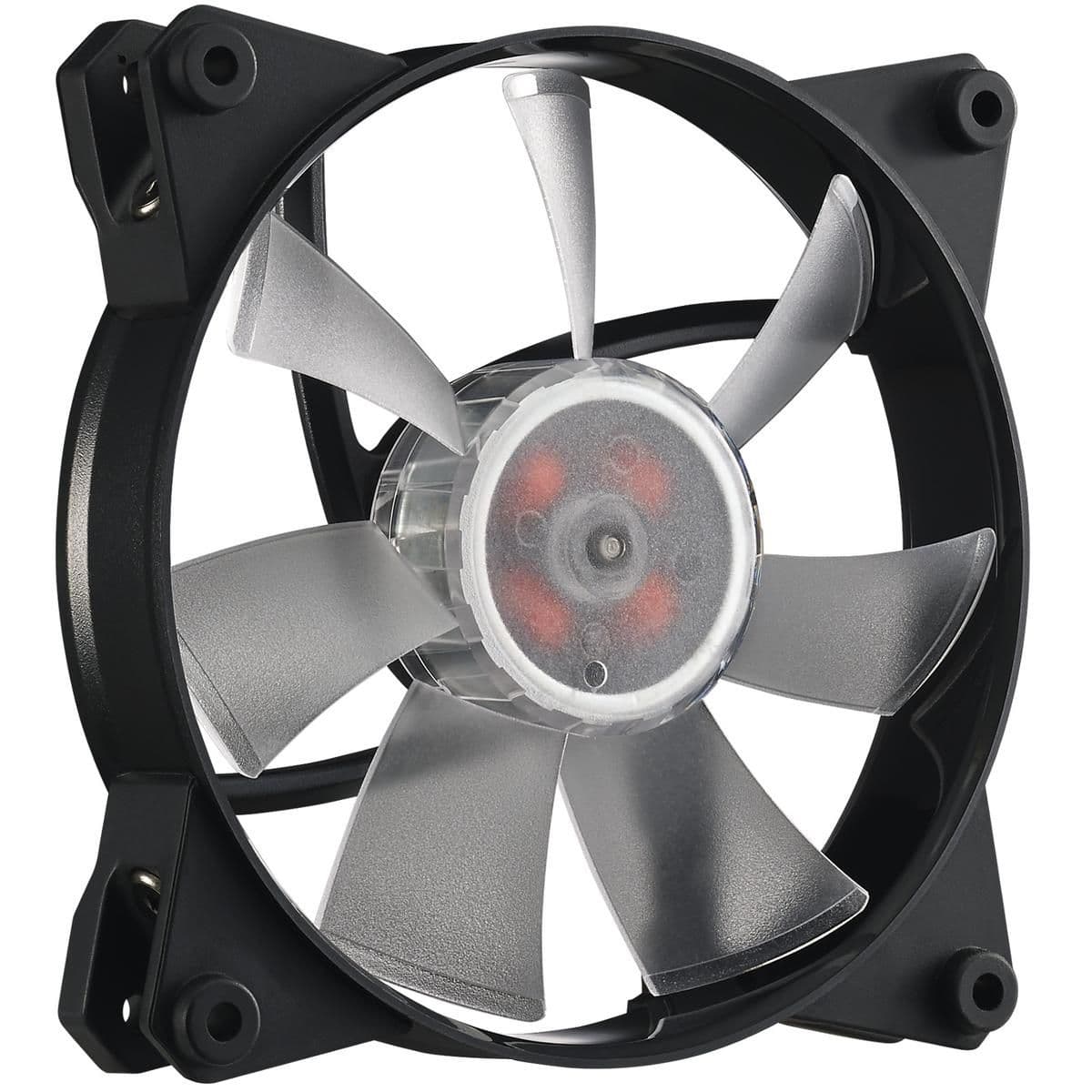 Cooler Master MasterFan Pro 120mm Black RGB PWM Air Flow 48.8 CFM image
