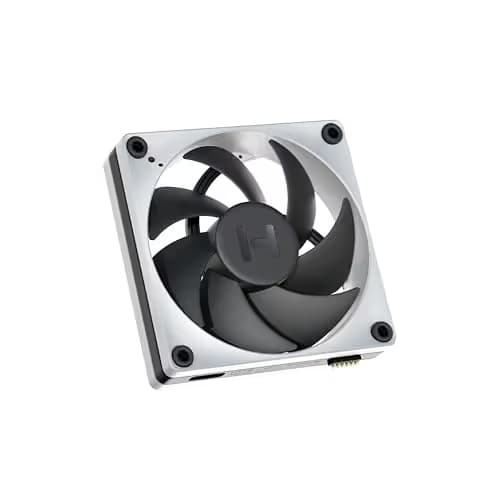HYTE THICC FP12 120mm Black / White PWM 105.8 CFM 3-Pack image