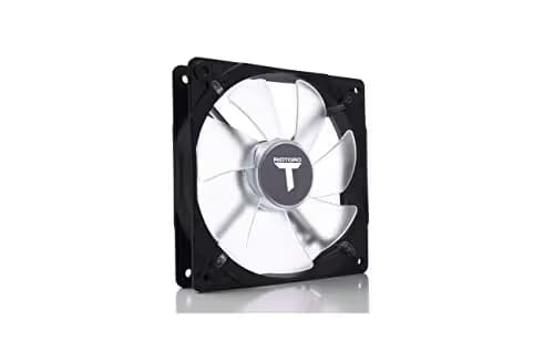 RIOTORO Cross-X Classic 120mm Black 47 CFM White 1-Pack image