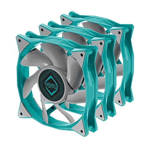 Iceberg Thermal IceGALE 120mm Teal PWM 76 CFM 3-Pack image