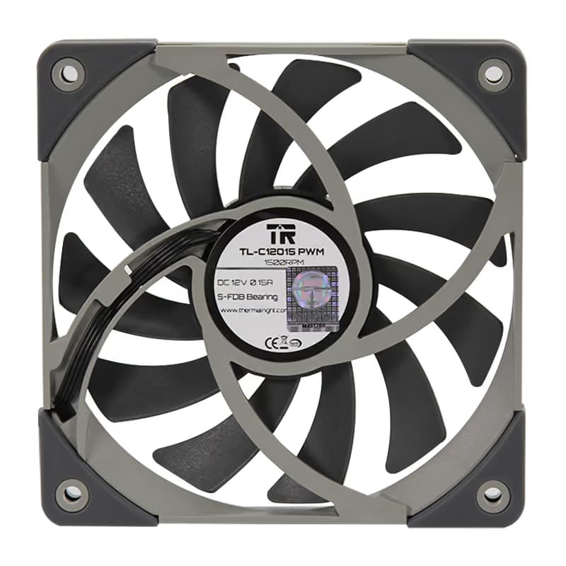 Thermalright TL-C12015 120mm Gray PWM 52 CFM 1-Pack image