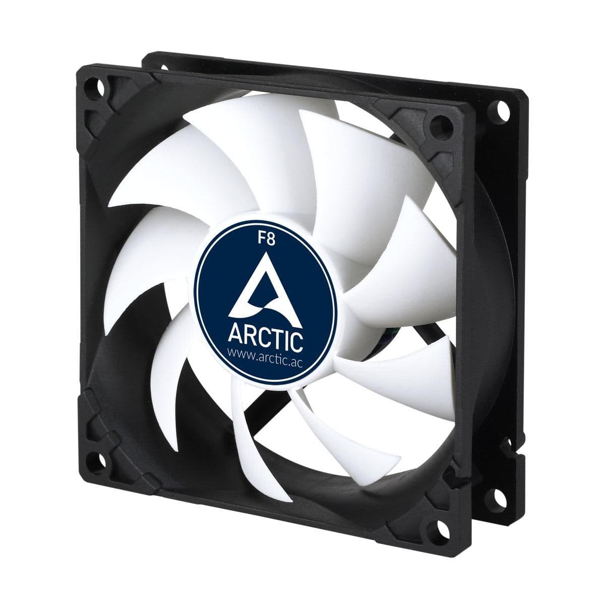 ARCTIC F8 80mm White / Black 31 CFM image
