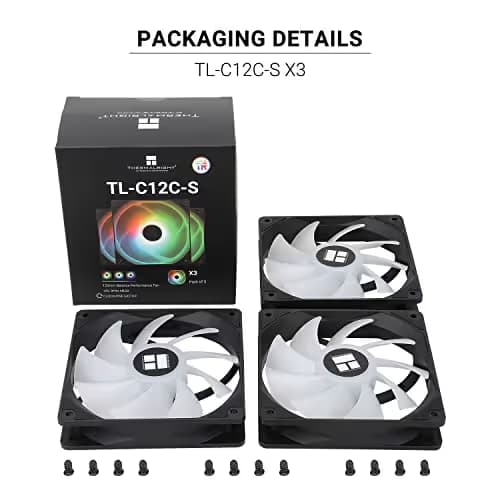 Thermalright TL-C12C-S 120mm Black PWM ARGB image