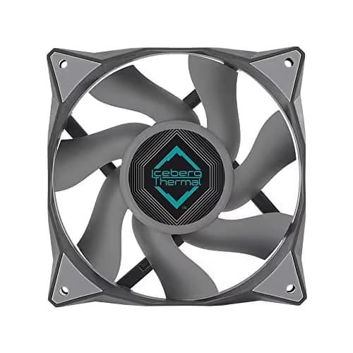 Iceberg Thermal IceGALE Xtra 127 CFM 120mm Gray / White PWM image