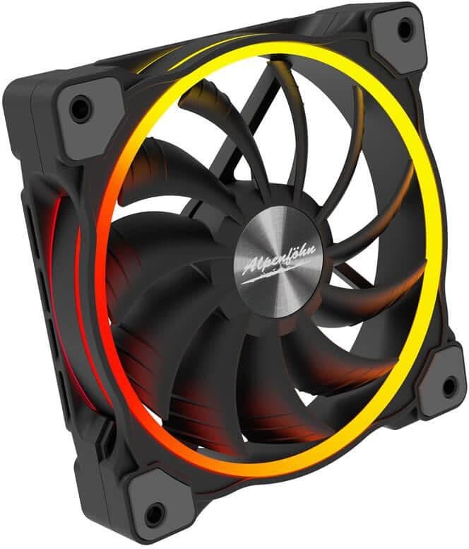 Alpenföhn Wing Boost 3 140mm Black PWM ARGB 3-Pack main image