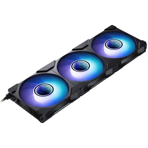 Phanteks M25G2-120 120mm Black PWM D-RGB Reverse 3-Pack image
