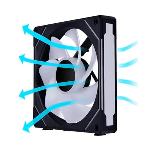 Lian Li Uni Fan SL-Infinity 140mm ARGB PWM Reverse image