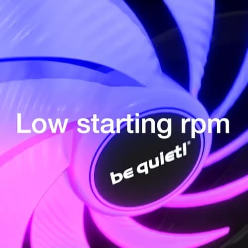 be quiet! Light Wings LX 140mm Black PWM ARGB 3-Pack image