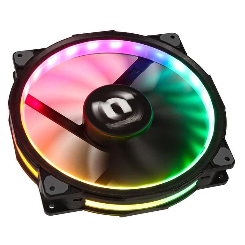 Thermaltake Riing Plus 200mm Black Addressable RGB PWM 117.96 CFM main image