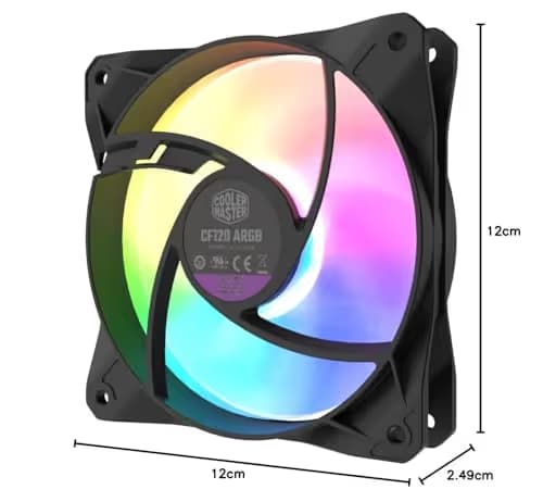 Cooler Master CF120 120mm Black ARGB PWM 1-Pack image