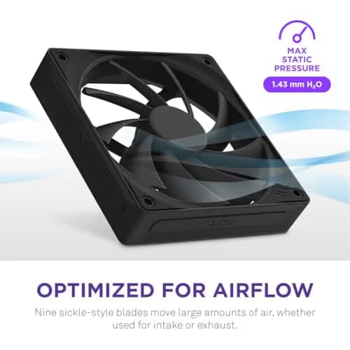 NZXT F120Q 120mm Black  image