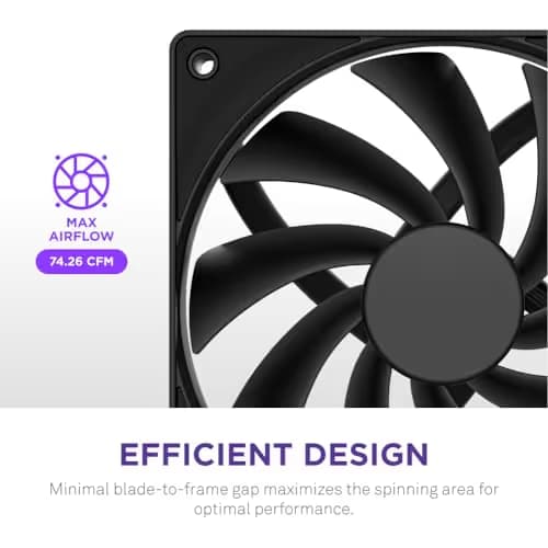 NZXT F120Q 120mm Black  image