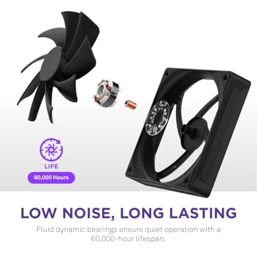 NZXT F120Q 120mm Black  image