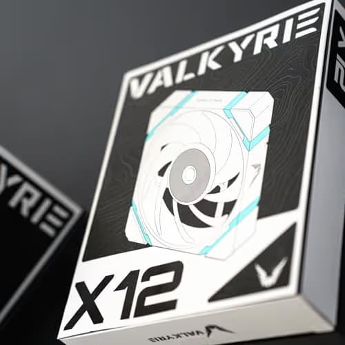 Valkyrie X12F 120mm Black PWM RGB image