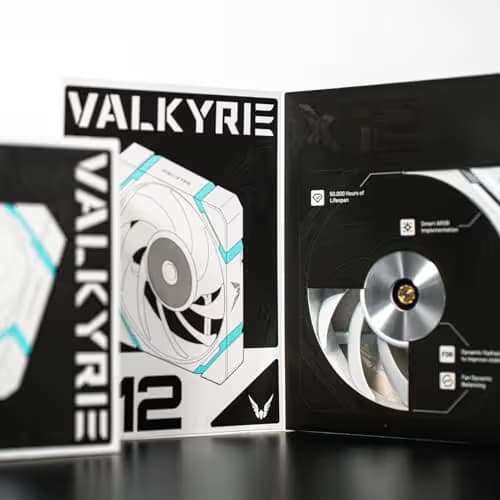 Valkyrie X12F 120mm Black PWM RGB image