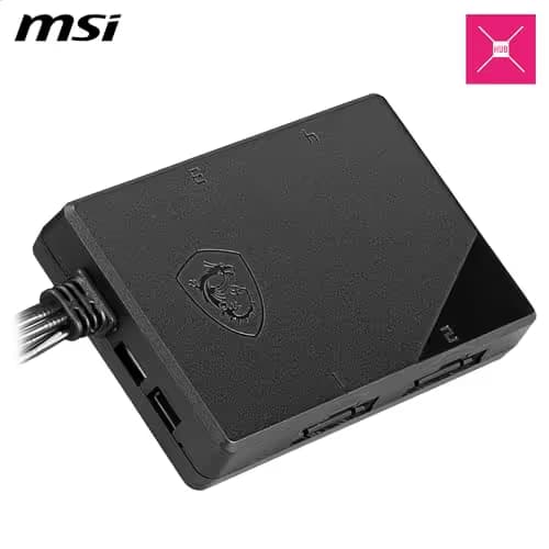 MSI MPG EZ120 120mm Addressable RGB PWM 73.82 CFM White 3-Pack image