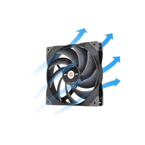 Thermaltake SWAFAN GT14 140mm Black PWM image
