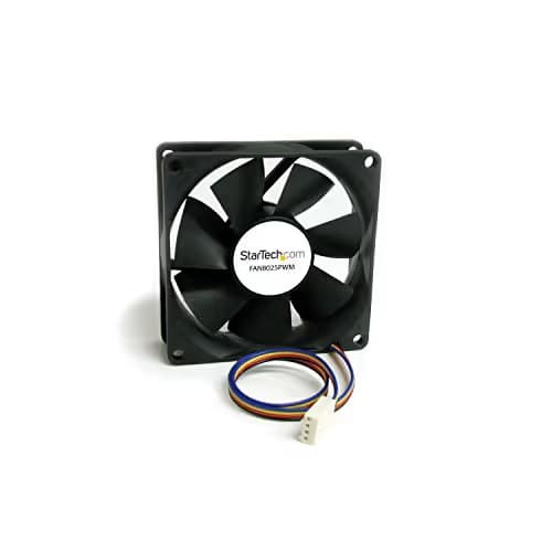 StarTech FAN8025PWM 80mm Black 25.02 CFM 1-Pack image
