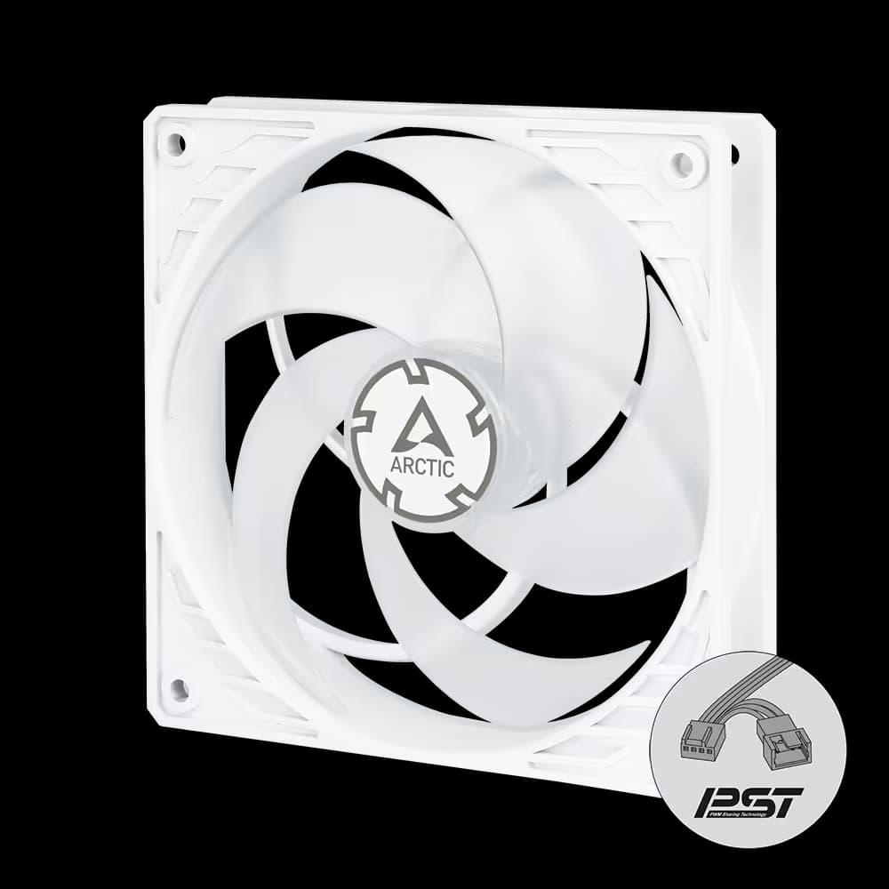 ARCTIC P12 120mm White / Transparent PWM main image
