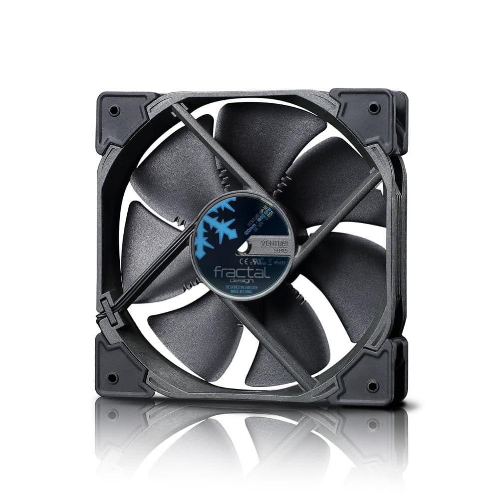 Fractal Design Venturi HP-12 120mm Black PWM 61.4 CFM main image