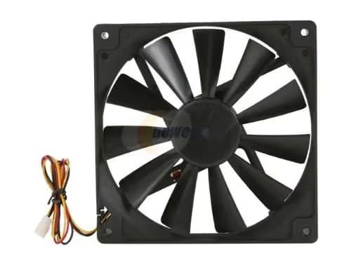 Evercool FAN-EC1425L12EA 140mm Black 68.23 CFM 1-Pack main image