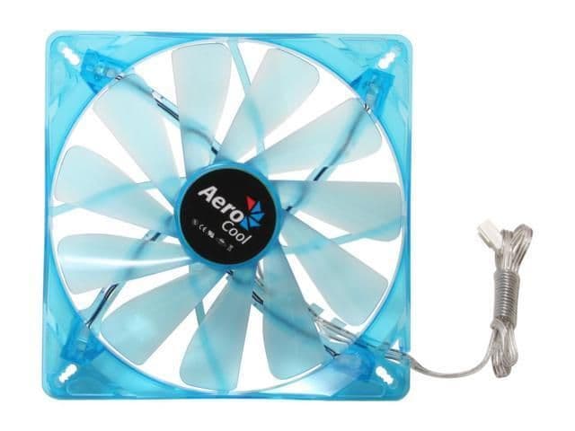 Aerocool Streamliner 140mm Blue 54.7 CFM 1-Pack main image