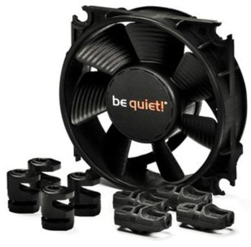 be quiet! Silent Wings 2 80mm Black 26 CFM 1-Pack main image