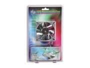 Evercool FAN-ALED8025B2 80mm Black Blue LED 32.4 CFM image