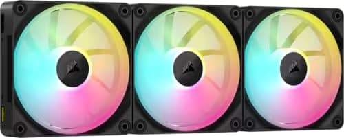 Corsair iCUE LINK LX120 120mm Black RGB PWM  Pack of 3 image
