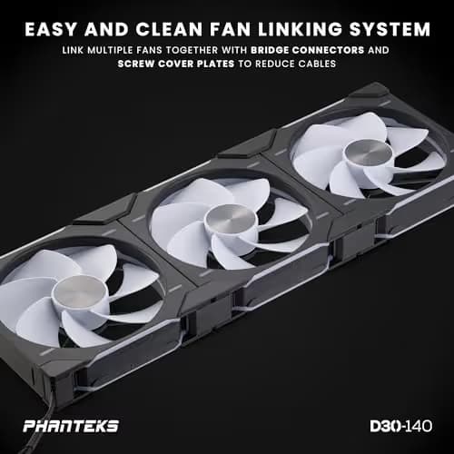 Phanteks PH-F140D30R 140mm Black PWM ARGB image