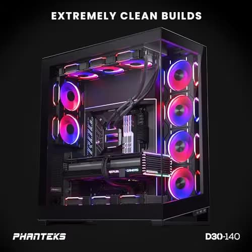 Phanteks PH-F140D30R 140mm Black PWM ARGB image