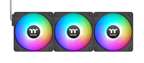 Thermaltake CT140 EX Reverse 140mm Black ARGB Sync PWM 94.95 CFM 3-Pack image