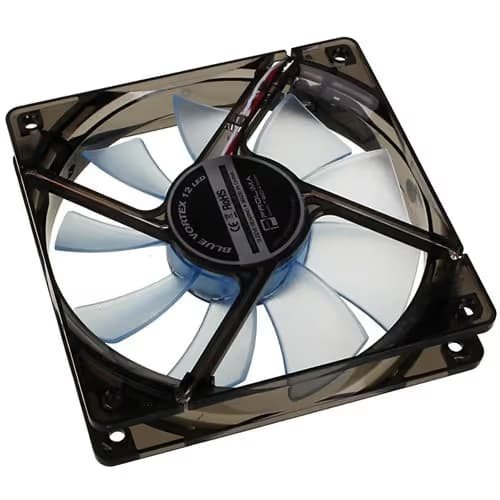 Prolimatech Vortex 120mm Clear Blue LED 72.67 CFM 1-Pack image