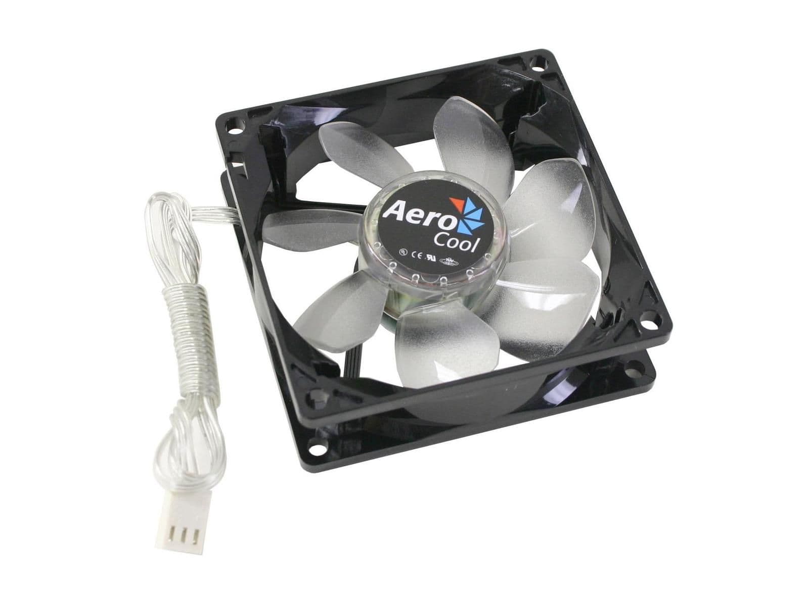 Aerocool X-Static 80mm Black / Clear 22.9 CFM main image