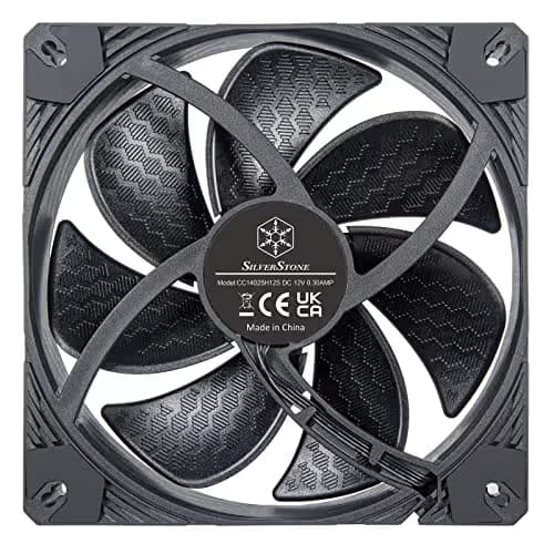 Silverstone Shark Force 140mm Black PWM 120 CFM image