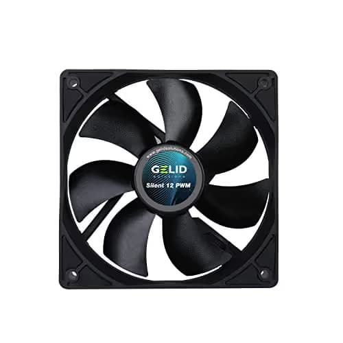 Gelid Solutions Silent 12 120mm Black PWM 64.5 CFM 1-Pack main image