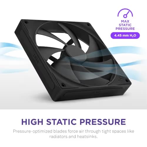 NZXT F120P (2024) 120mm Black PWM  image