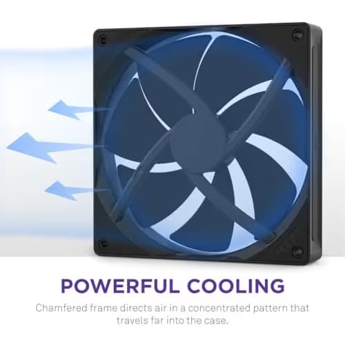 NZXT F120P (2024) 120mm Black PWM  image