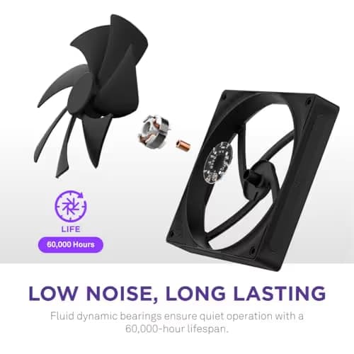 NZXT F120P (2024) 120mm Black PWM  image