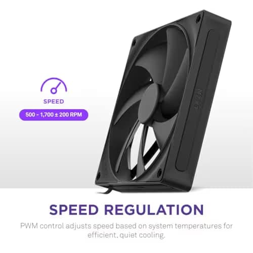 NZXT F120P (2024) 120mm Black PWM  image
