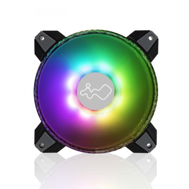 In Win Saturn ASN120 120mm White / Black PWM Addressable RGB 77.17 CFM main image