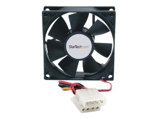 StarTech FANBOX 80mm Black 1-Pack main image