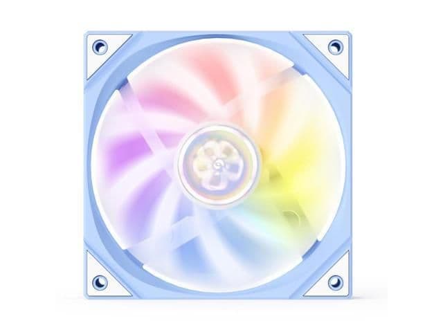 Yeston SAKURA 120mm Blue / White 79 CFM PWM Addressable RGB image