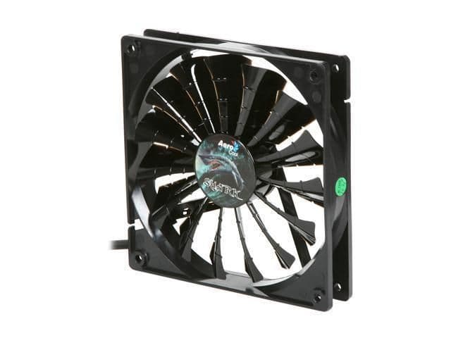 Aerocool Shark 140mm Black 96.5 CFM 1-Pack image