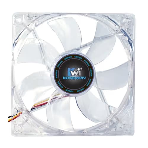 Kingwin CFBL-08LB 80mm Transparent Blue LED image