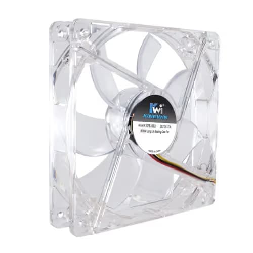 Kingwin CFBL-08LB 80mm Transparent Blue LED image