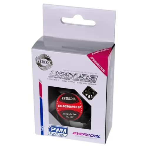 Evercool EC4020SH12BP 40mm Black main image