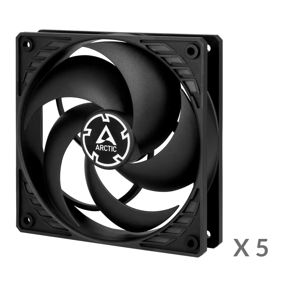 ARCTIC P12 PST 120mm Black PWM Pack of 5 image