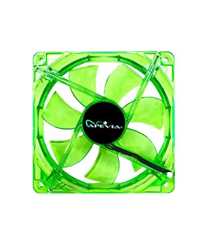 Apevia CF312SL-UGN 120mm Green LED Green 3-Pack image