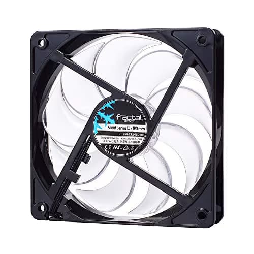 Fractal Design Silent LL 120mm Black Blue LED 41.8 CFM image